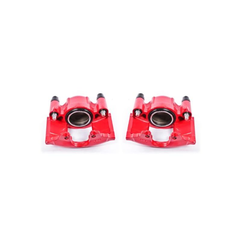 Power Stop 90-93 Cadillac Commercial Chassis Front Red Calipers w/o Brackets - Pair