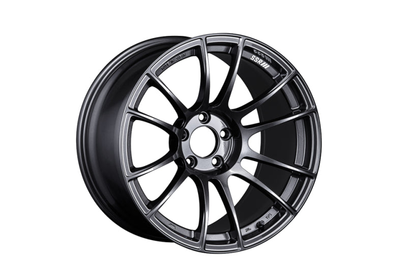SSR GTX04 19x9.5 5x114.3 38mm Offset Dark Gunmetal Wheel