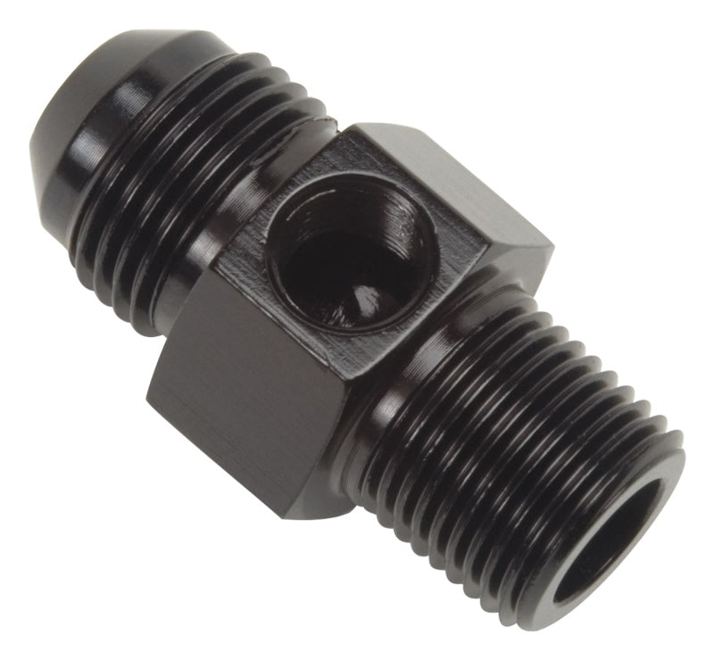 P/C #6 to 3/8 NPT Str Adptr Fitting w/ 1/8 NPT