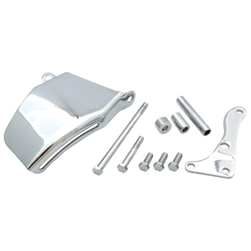 Alt. Bracket Set SBC Chrome