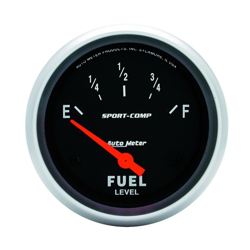 2-5/8in Sport Comp. Fuel Level Gauge
