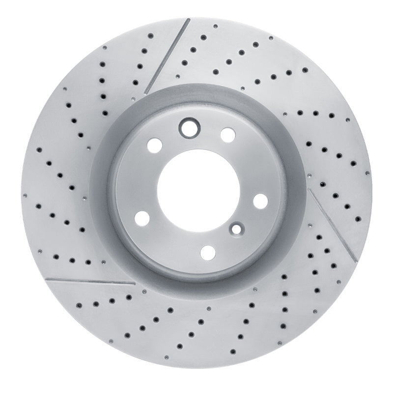 DFC 13-18 Mercedes-Benz G63 AMG Front Drilled and Slotted Brake Rotor