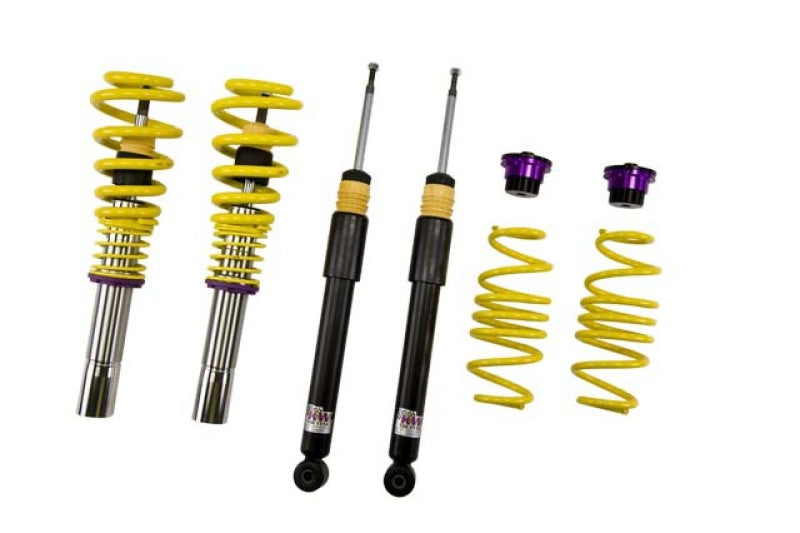 KW Coilover Kit V1 Audi A4 S4 (8K/B8) w/o electronic dampening control Sedan FWD + Quattro