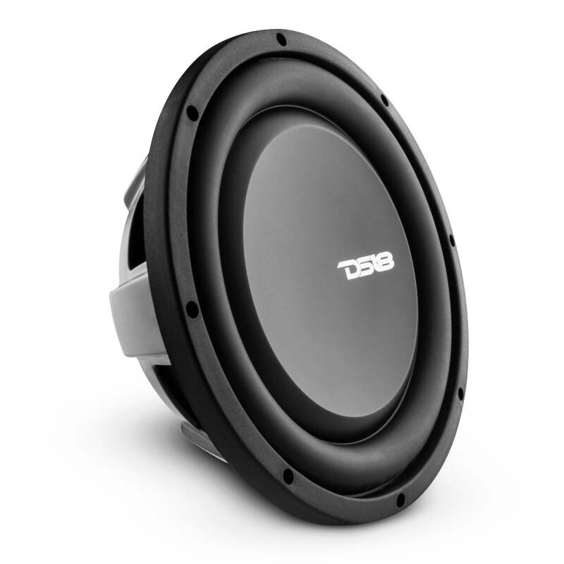 DS18 10in 500 Watts RMS 4 ohm DVC Shallow Mount Water Resistant Subwoofer