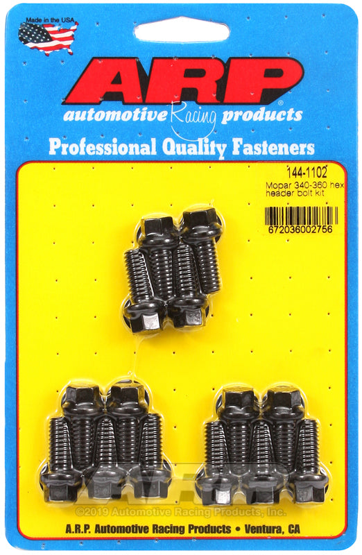 Header Bolt Kit - 6pt. 5/16 x .750 UHL (14)