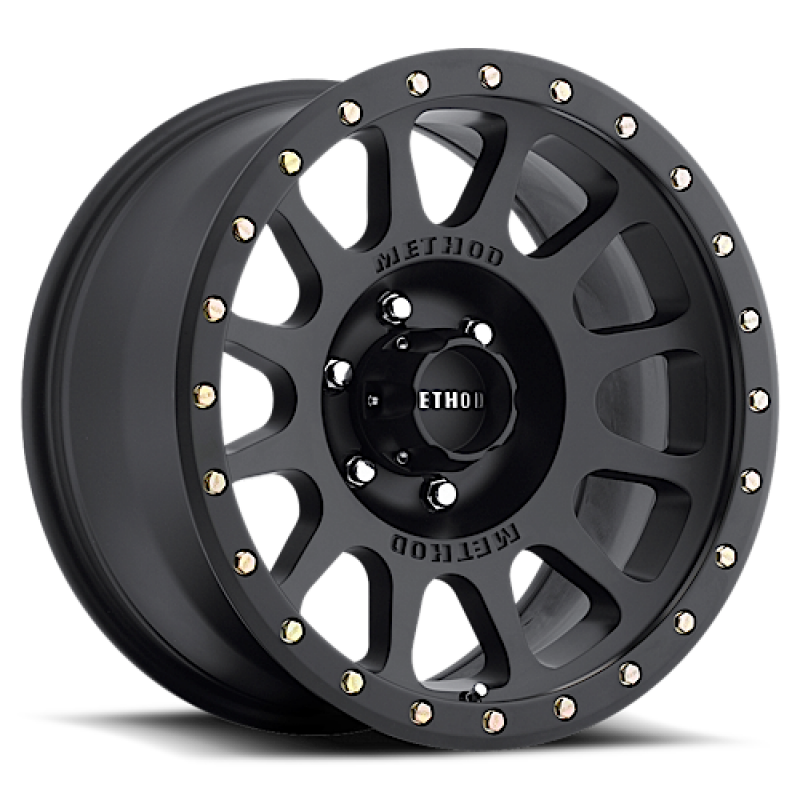 Method MR305 NV 17x8.5 25mm Offset 6x135 94mm CB Matte Black Wheel
