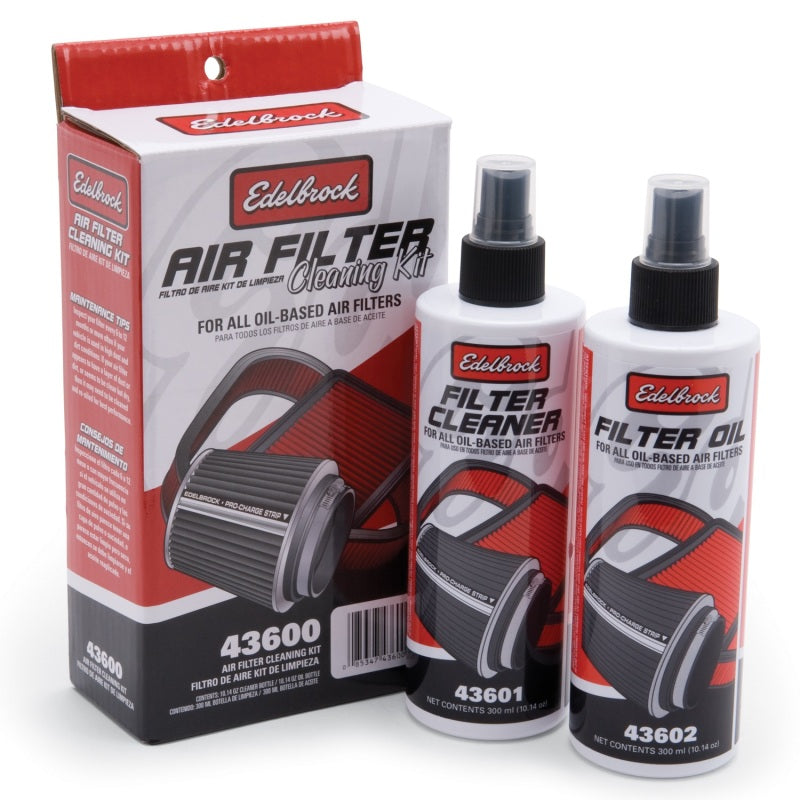 Air Filter Cleaning Kit Clear Oil