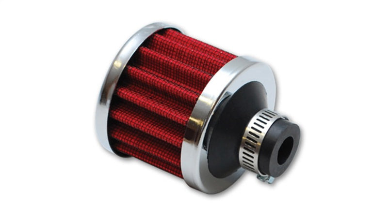Crankcase Breather Filte r W/ Chrome Cap - 1/2In