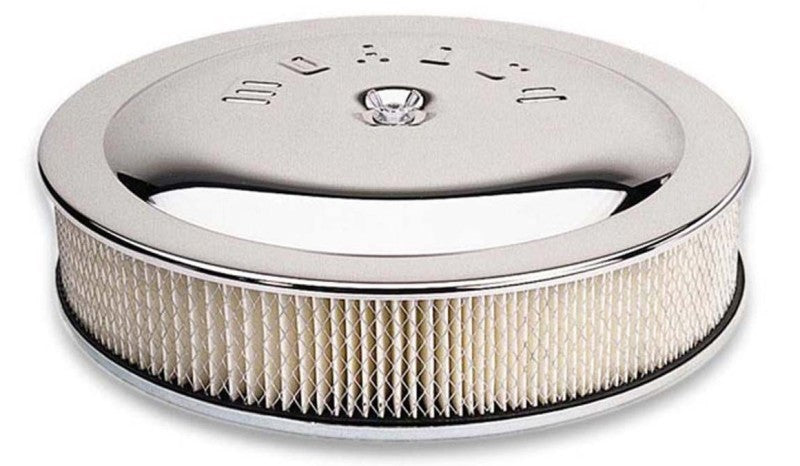 14in Chrome Air Cleaner 3in Filter
