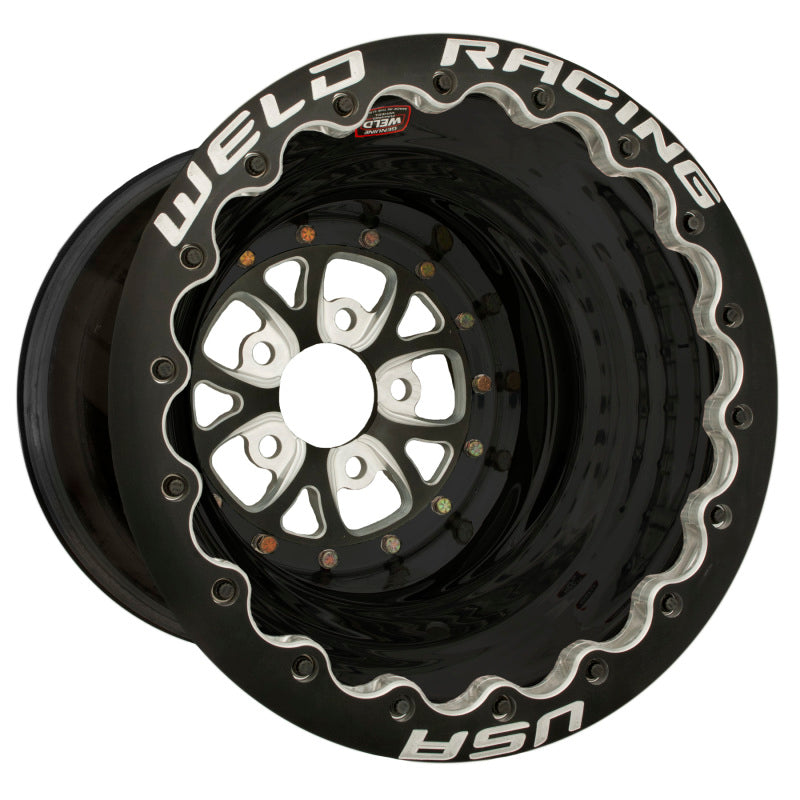 V-Series Drag Wheel Blk 16x16 5x4.75 5.0 BS