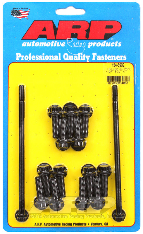 LS1/LS2 Oil Pan Bolt Kit 12pt.