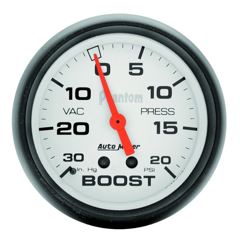 2-5/8in Phantom Boost Gauge 20psi
