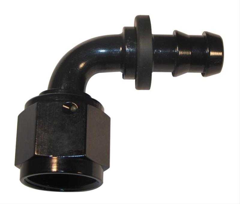 Hose Conversion Fitting #10 90deg to #8 Hose