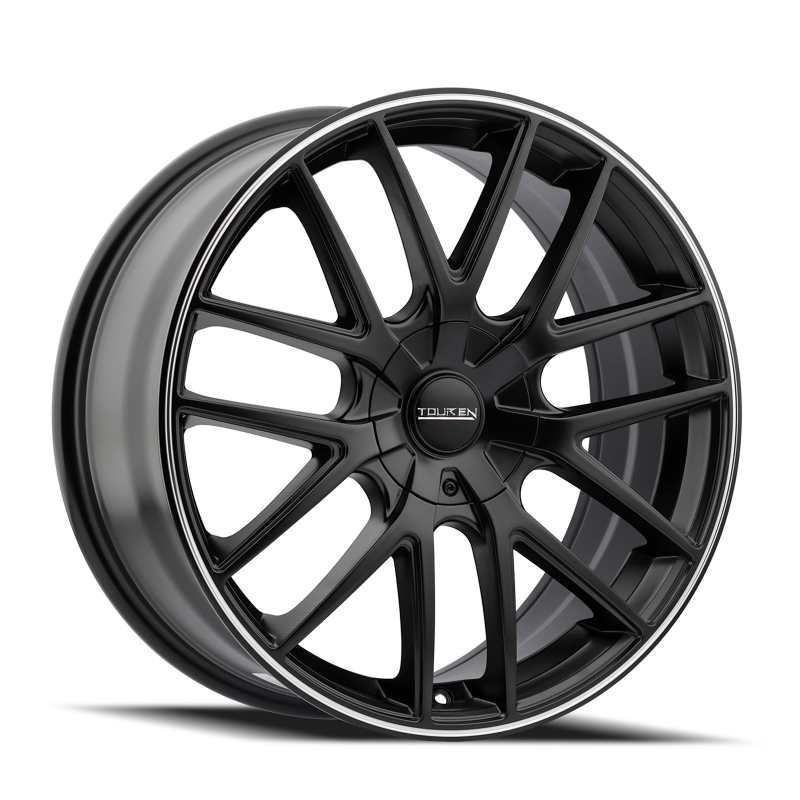 Touren 3260 TR60 20x8.5 / 5x108/114.3 BP / 40mm Offset / 72.62mm Hub Matte Black Machined Wheel