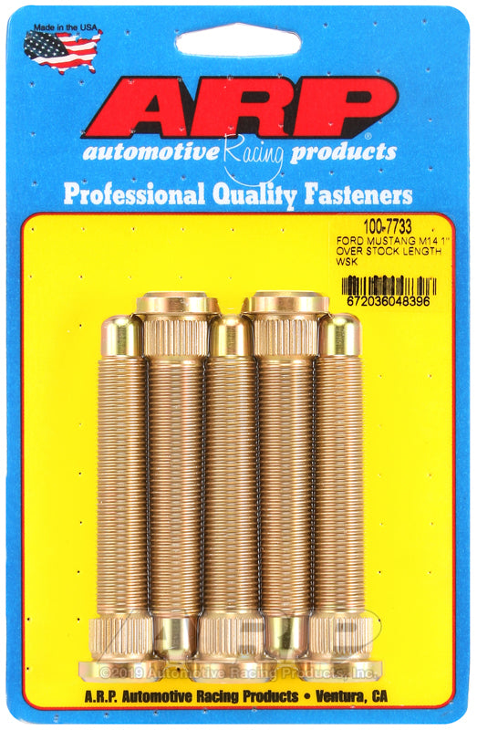 14mm Wheel Studs 5pk Ford Mustang 2015