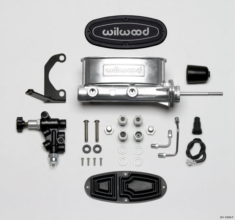 Alum Tandem M/C Kit w/ Brkt & Prop Valve 15/16