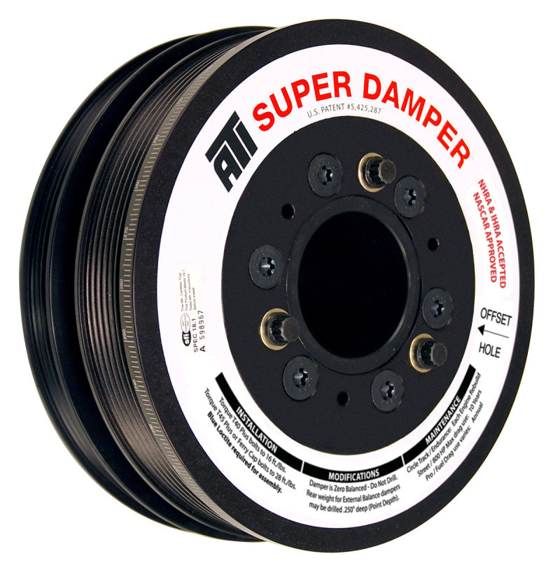LS3 7.480 Harmonic Damper - SFI