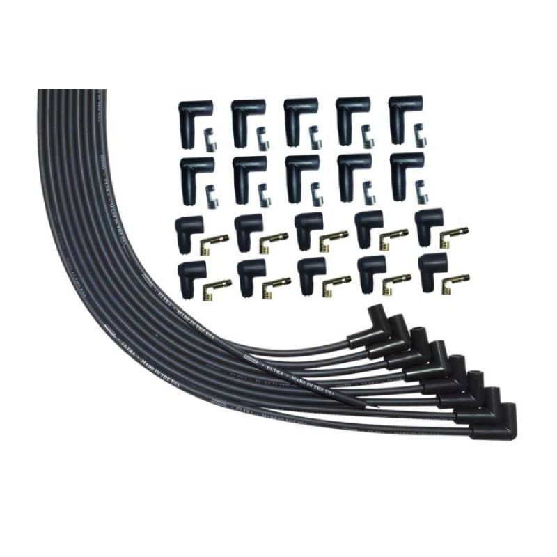 Ultra Plug Wire Set Universal V8 Black