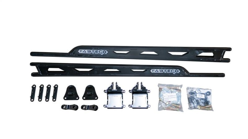 Fabtech 99-10 Ford F250/350 4WD Floating Rear Traction Bar System