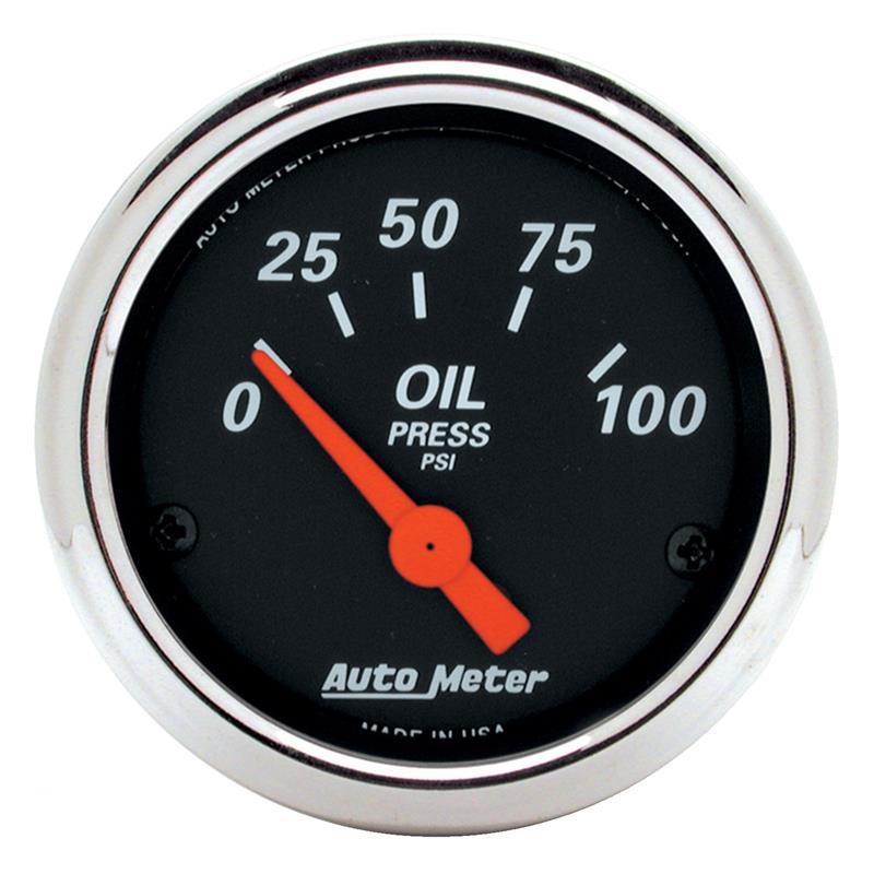 2-1/16 D/B Oil Pressure Gauge - 0-100psi