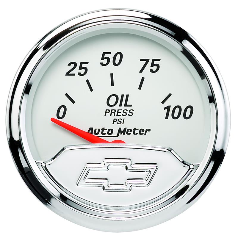 2-1/16 Gauge Oil Press 100psi Chevrolet