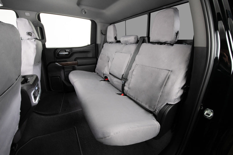 Covercraft 14 Chevrolet/GMC 1500 Polycotton SeatSaver Custom Front Row Seat Covers - Grey