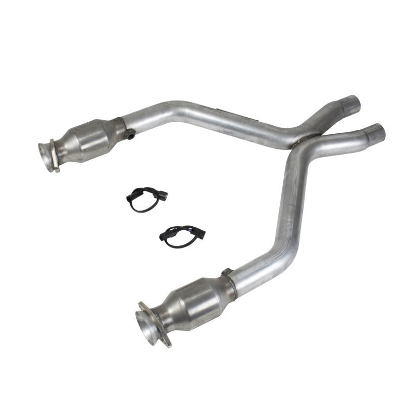 2-1/2 X-Pipe w/Cats 11-14 Mustang V6