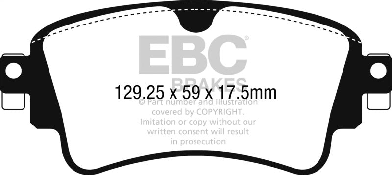 Brake Pads Redstuff Rear Audi/Volkswagen