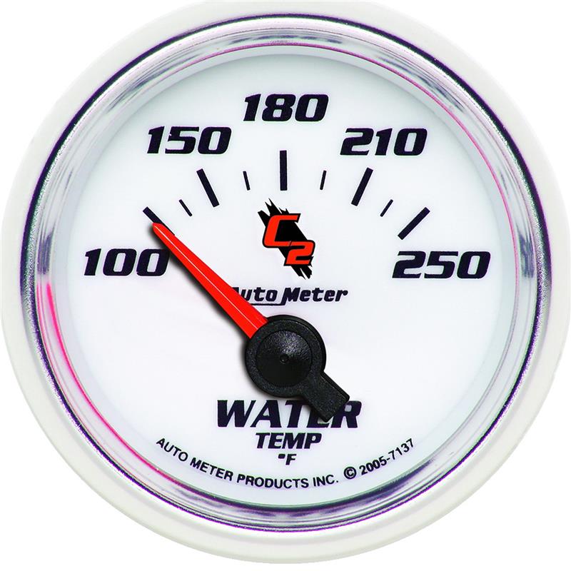 2-1/16in C2/S Water Temp Gauge 100-250
