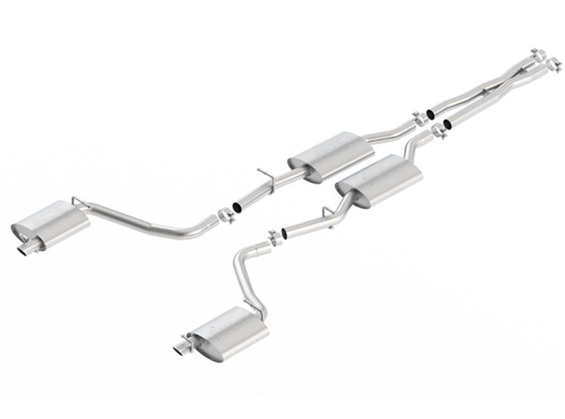 Borla 2015 Dodge Challenger 3.6L V6 ATAK Catback Exhaust No Tips Factory Valance