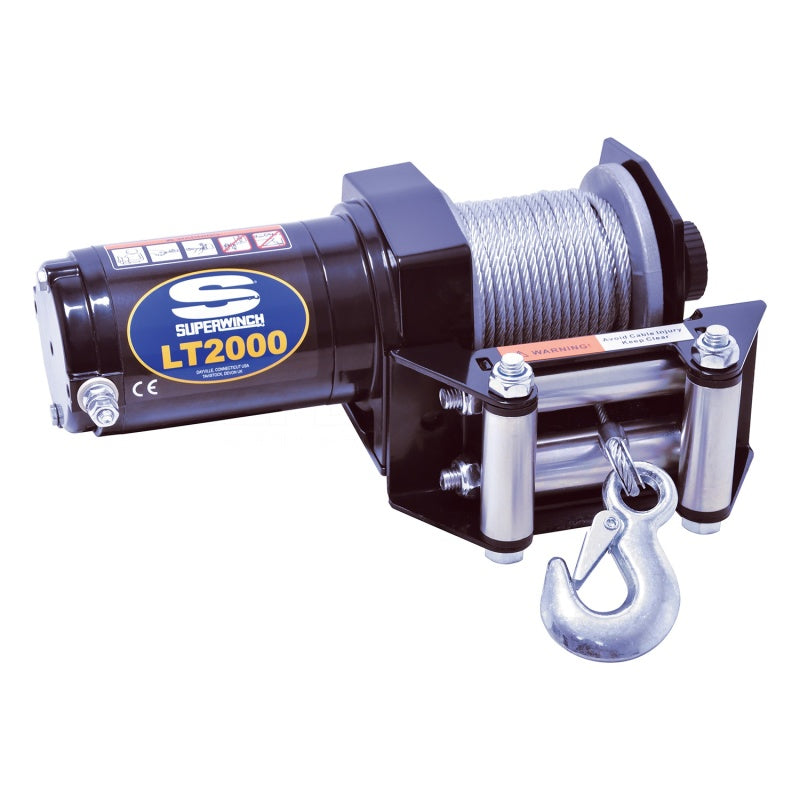 LT2000-2000# ATV Winch w/Roller Fairlead