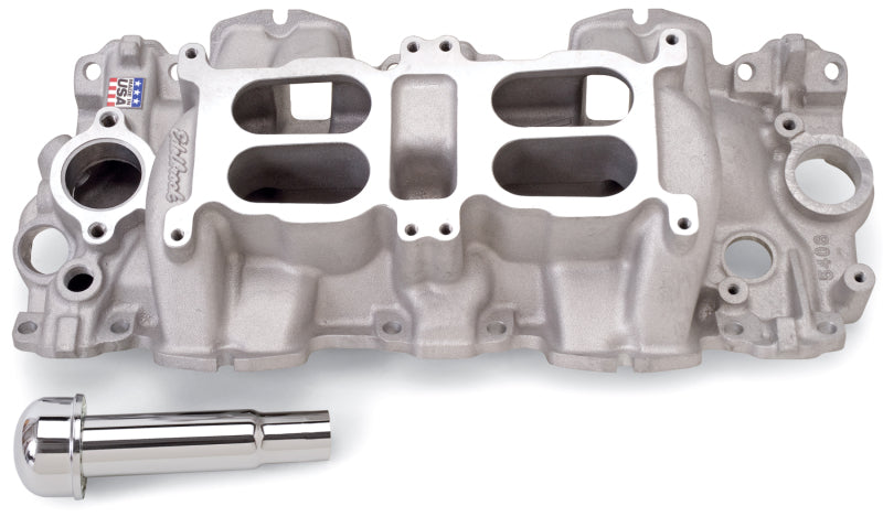 Performer RPM Dual Duad Manifold - Chevy 348-409