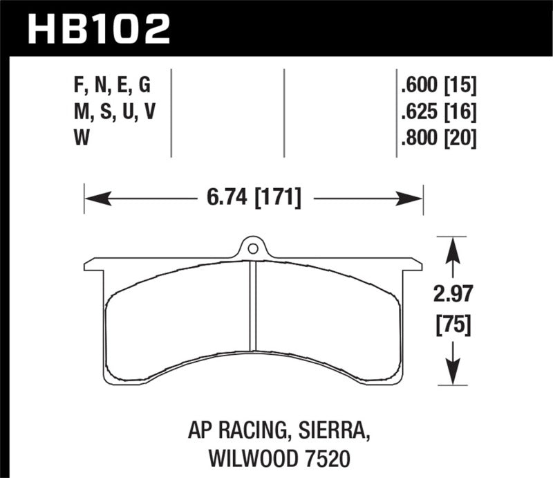 Brake Pad DTC-80 7520
