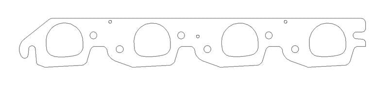 MLS Exhaust Gasket - BBC Mercury 1.92 Round Port