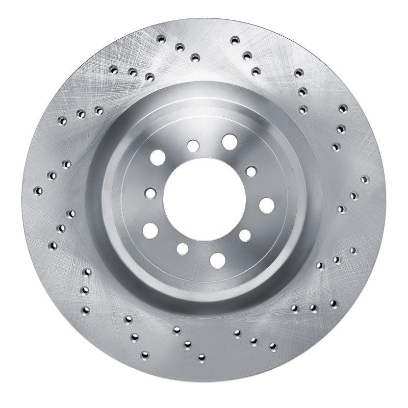 DFC 08-13 BMW M3 Right Front Drilled Brake Rotor