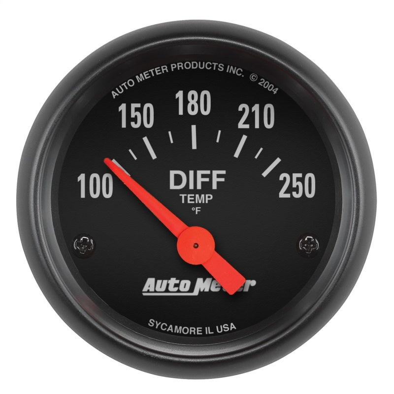 2-1/16in Z/S Differential Temp Gauge