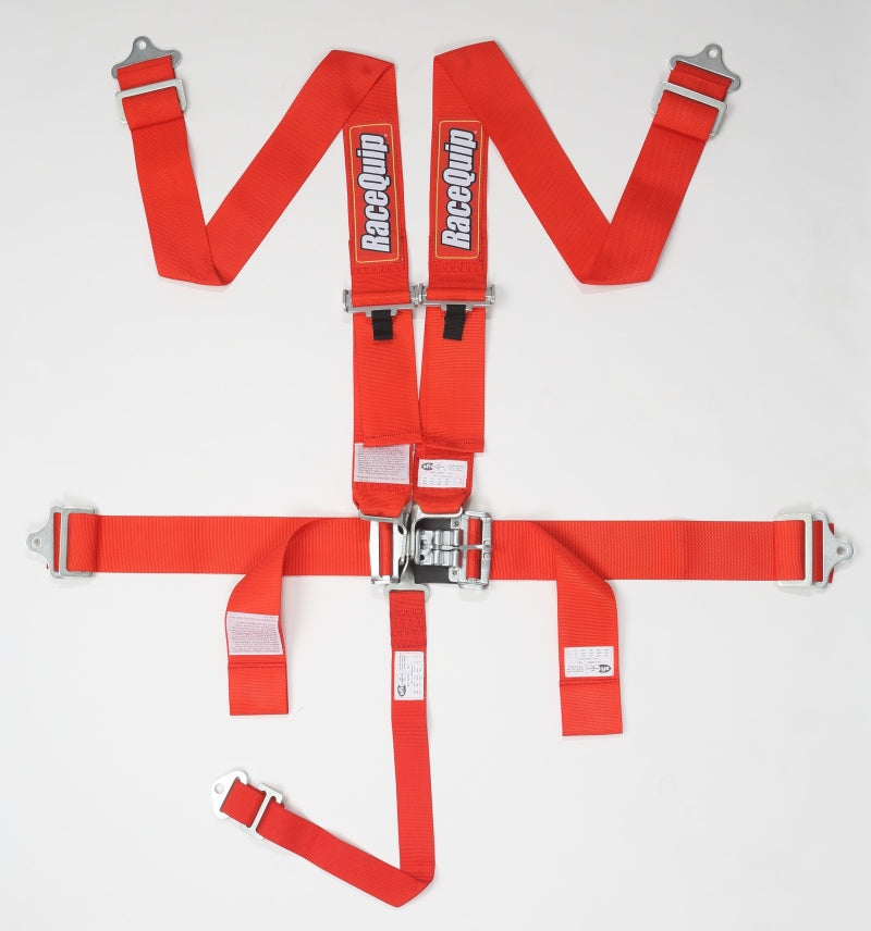 5pt Harness Set L&L Red SFI
