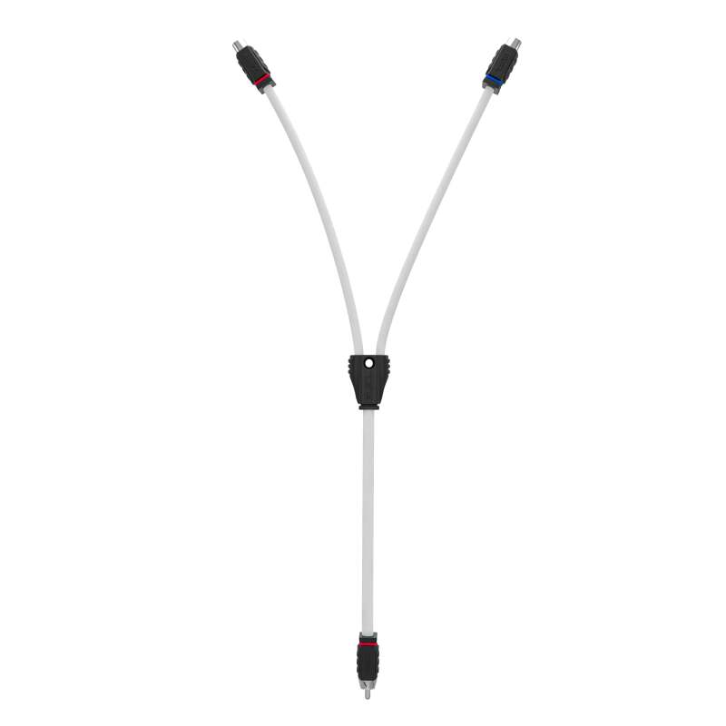 DS18 Marine Grade Tinned Copper OFC RCA Wires 2 Female to 1 Male Splitter