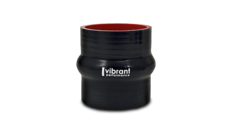 4 Ply Hump Hose 1.5in I. D. x 3in long - Black