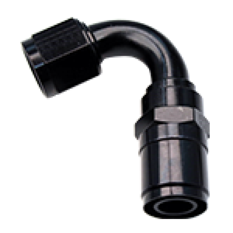 #8 Race-Rite Crimp-On Hose End 120-Degree