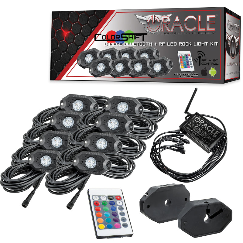 LED Bluetooth + RF Color shift Underbody Rock Kit