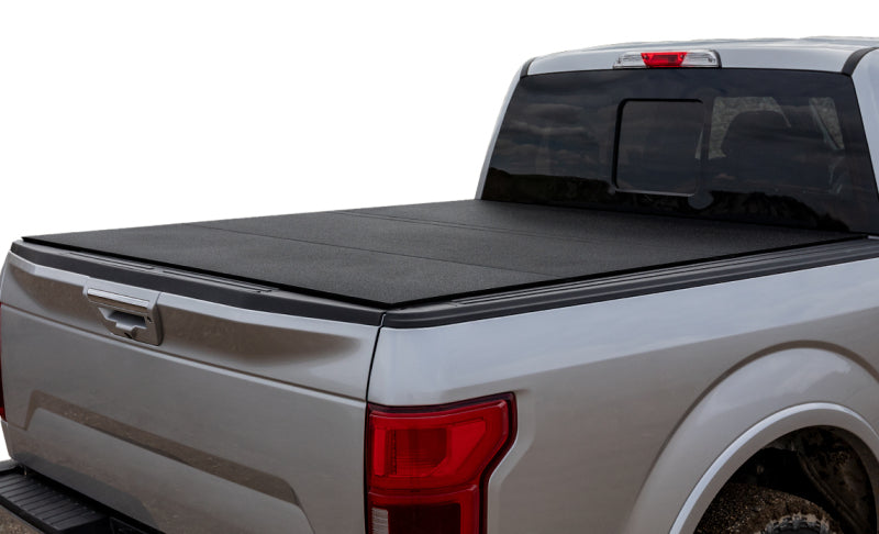 Access 2024 Toyota Tacoma 5ft Bed LOMAX Folding Hard Cover - Black Urethane