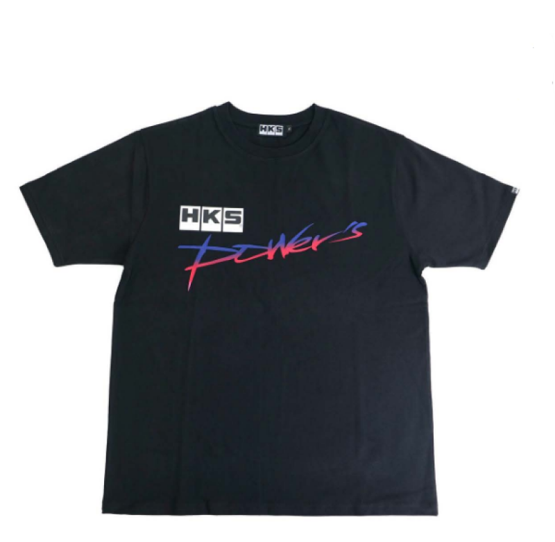 HKS T-SHIRT Powers BLACK XXL