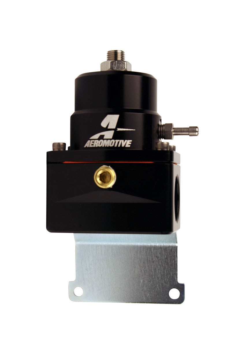 Adj EFI Regulator w/2 10an Inlets - Black