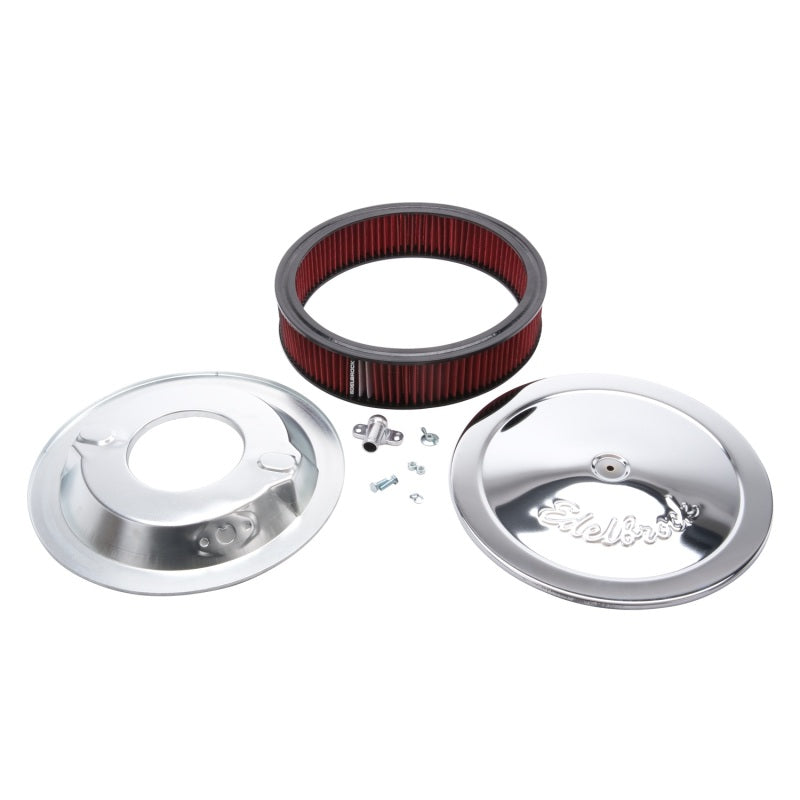 Pro-Flow Air Cleaner Kit 14in x 3in Chrome