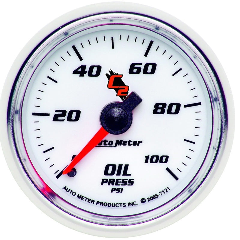 2-1/16in C2/S Oil Press. Gauge 0-100psi