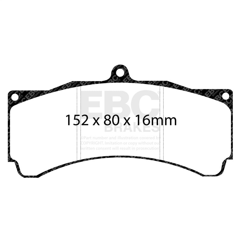 EBC Alcon CAR89/TA6 Caliper / AP Racing CP5570 Caliper Bluestuff Brake Pads