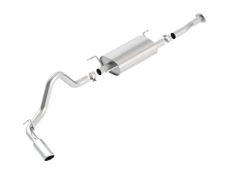 Borla 2016 Toyota Tacoma 3.5L V6 Auto 4DR CC SB S-Type 2.5in Single Left Rear Exit 4in Tip Exhaust