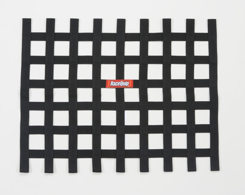 Ribbon Window Net Black Non-SFI