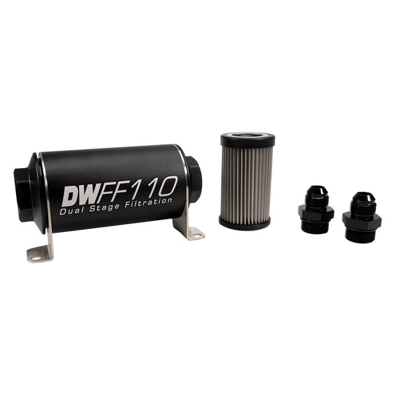 In-line Fuel Filter Kit 8an 10-Micron